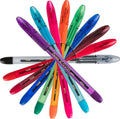Pentel RSVP Ballpoint Pen, (1.0Mm), Medium Line, Assorted Ink, Pack of 8 (BK91CRBP8M)