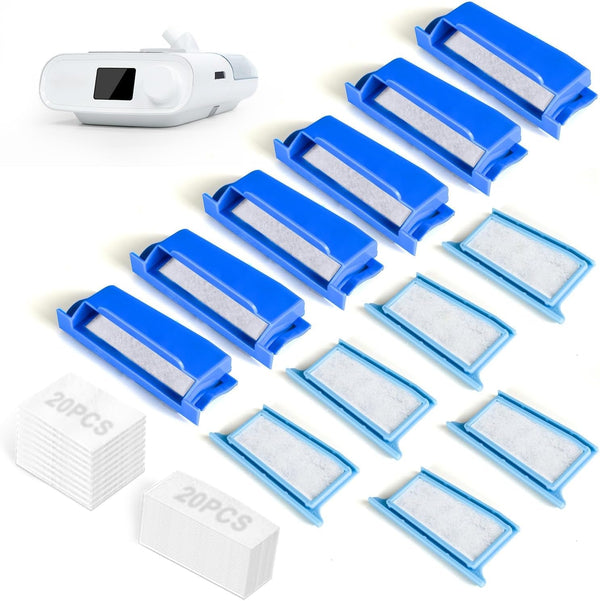 52PCS Filters for Dream Station 1 Filters, Include 6 Assembled Filters, 20 Ultra-Fine Filters, 20 Foam Filters for Dreamstation 1 Filter Accessories Supplied by IBEET