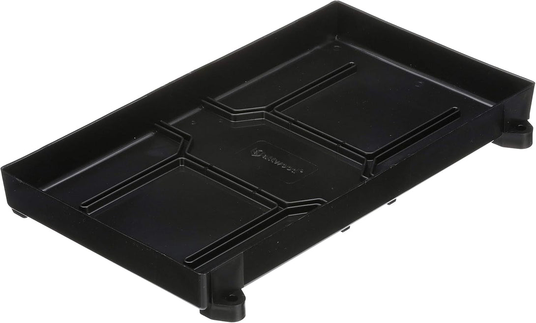 Attwood 9093-5 Battery Tray with Strap, 27/27M Series Battery, 12 3/8-Inches L X 7 1/8-Inches W, for up to 10 1/2 Inches Tall
