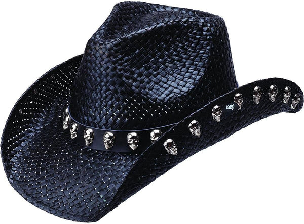 Peter Grimm Ltd Unisex Gotham Straw Cowboy Hat One Size