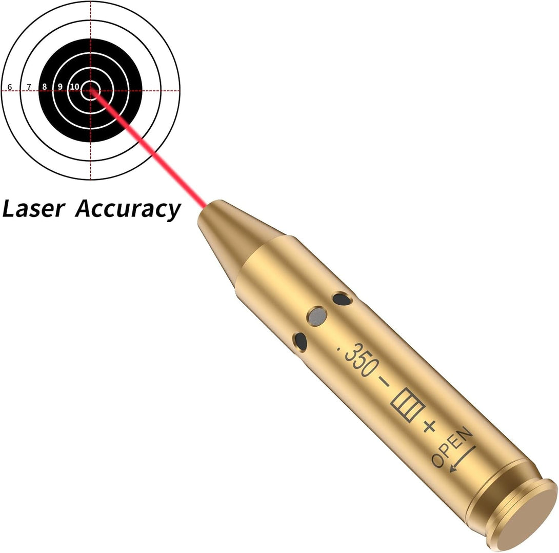.350 Lgnd(9×43Mm) Bore Sight Laser Sight Red Dot Boresighter with Batteries