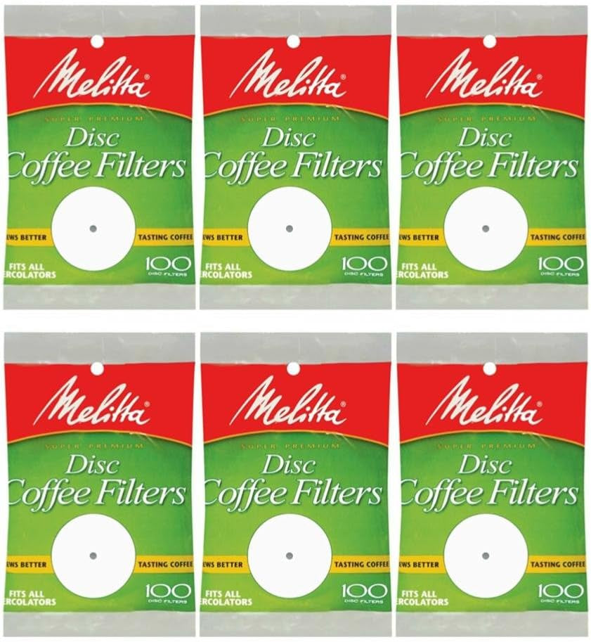 100-Pack Disc Coffee Filters