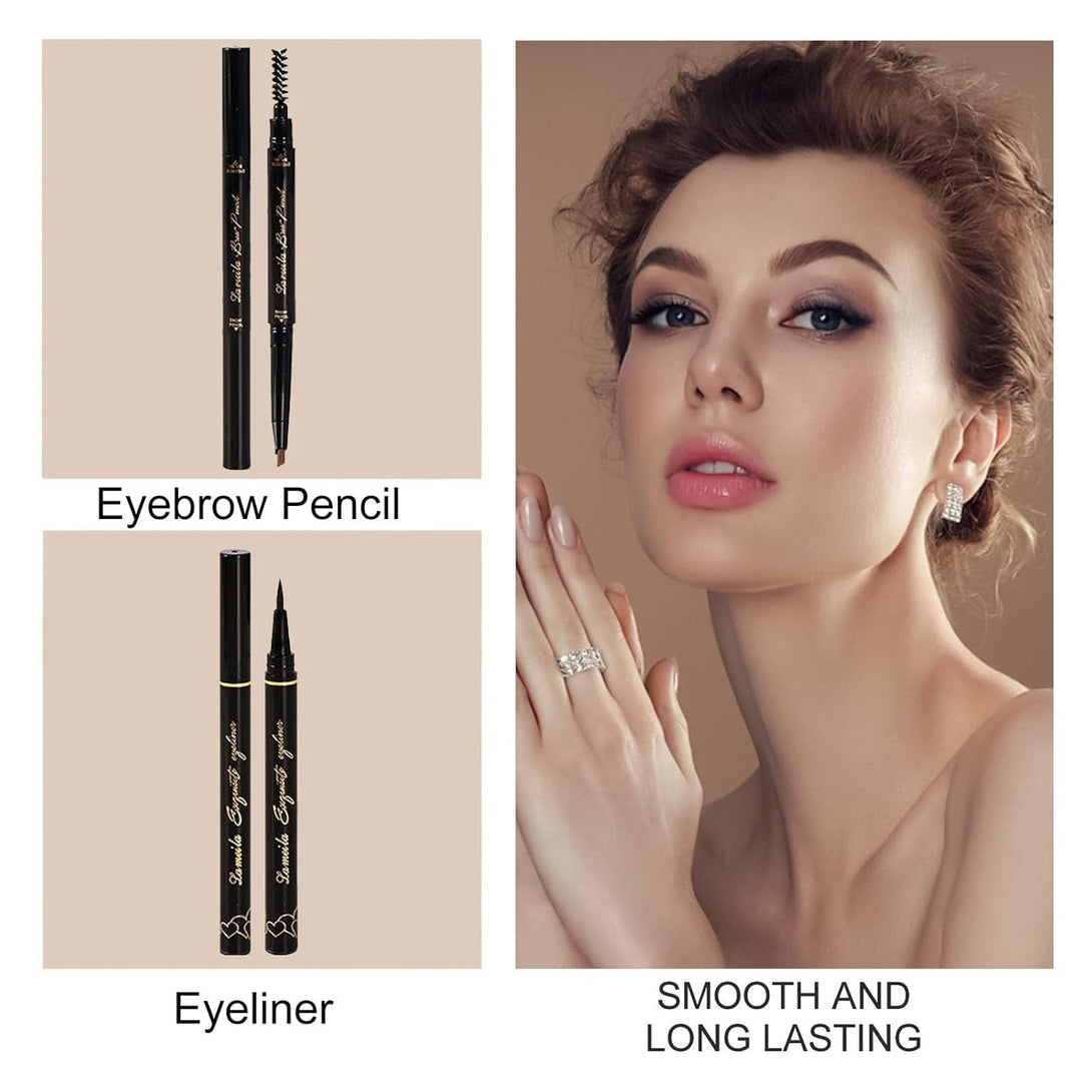 All in One Makeup Kit for Women - Full Professional Kit with Pressed Powder, Blush, Eyeliner, Eyeshadow, Mascara, Lip Gloss and Lipstick (Pink)