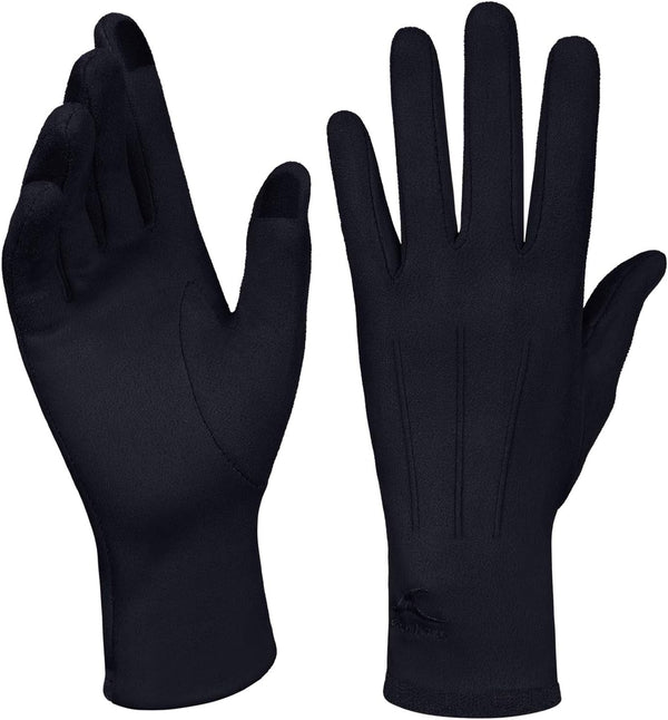 Achiou Women Winter Touchscreen Gloves Soft Comfortable Thermal Elastic Stretch Texting Glove for Traveling, Cycling, Running