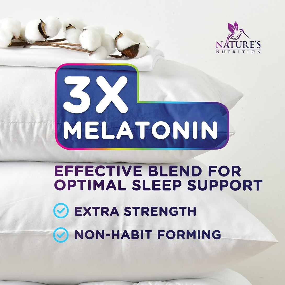 Sleep Gummies with Melatonin - Extra Strength Sleep Gummy, 12 Mg Melatonin, Natural Melatonin Gummy, Occasional Sleep Support Supplement for Adults, Vegan, Non-Gmo, Gomitas Para Dormir - 120 Gummies
