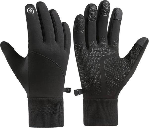 Winter Gloves for Men & Women - Touch Screen, Warm & Waterproof, Running, Cycling & Driving Gloves