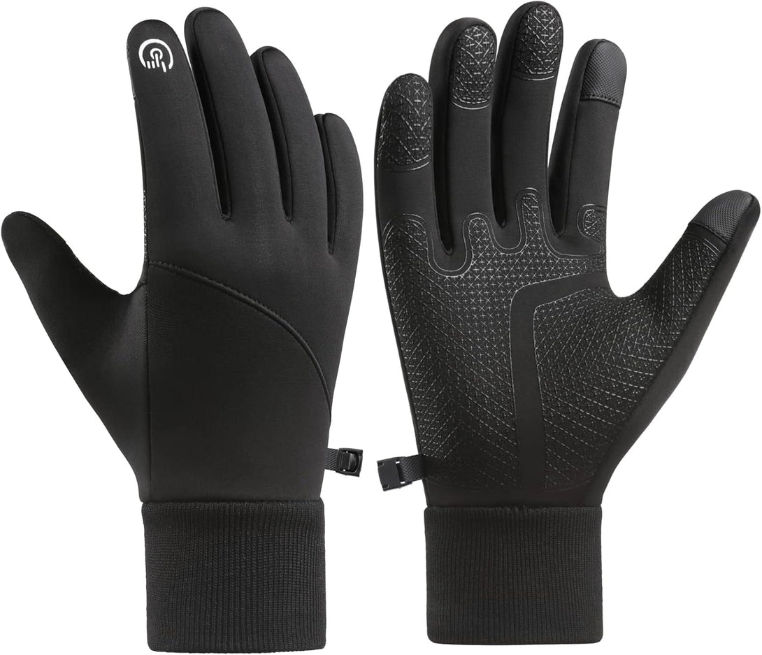 Winter Gloves for Men & Women - Touch Screen, Warm & Waterproof, Running, Cycling & Driving Gloves
