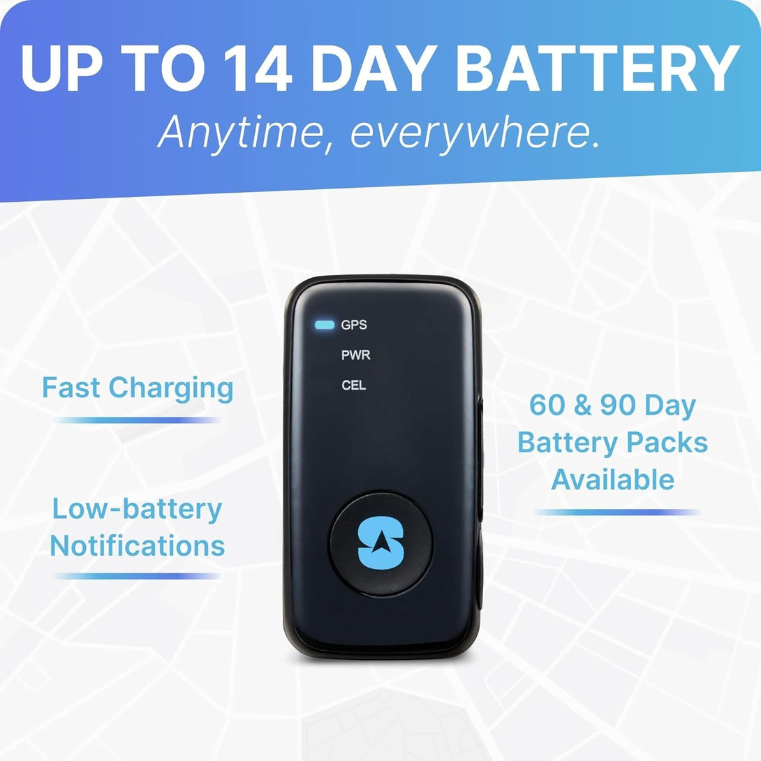 Spytec GPS Mini GPS Smart Tracker for Vehicles, Cars, Trucks, Loved Ones, GPS Tracker Device for Kids & Weatherproof Magnetic Case, Unlimited Updates, Real-Time GPS Tracking, USA Made Tech