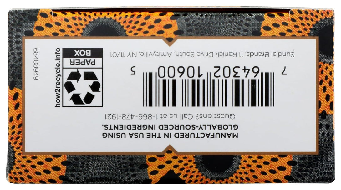 Nubian Heritage Soap Bar, African Black, 5 Ounce