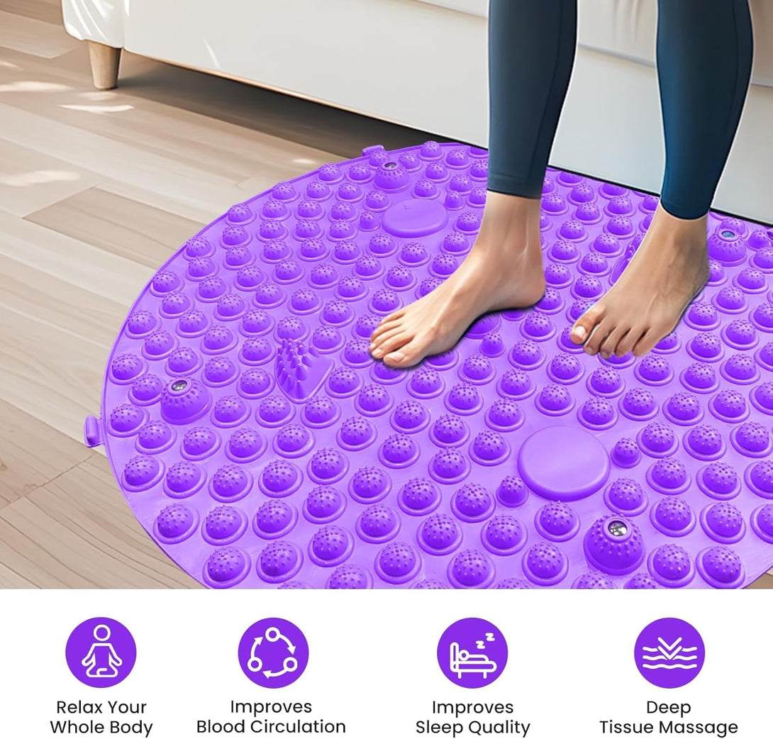 Foot Massager for Plantar Fasciitis,Foot Arch and Heel Pain, Reflexology Tool,Deep Tissue Muscle Massage,Acupressure Trigger Point Therapy, Heel Arch Arthritis,Gifts for Mom and Dad