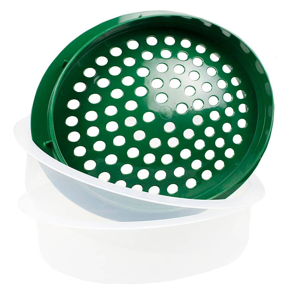 LEM Products Batter Bowl, Translucent and Green