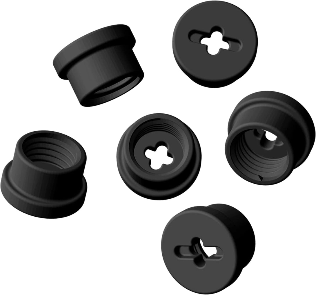 Ab Gel 6Pcs Bladder Valve Screws for Riddell Speedflex and Speed Icon, Valve Retainer Caps for Riddell Speedflex Helmet,Bladder Retainer Football Helmet