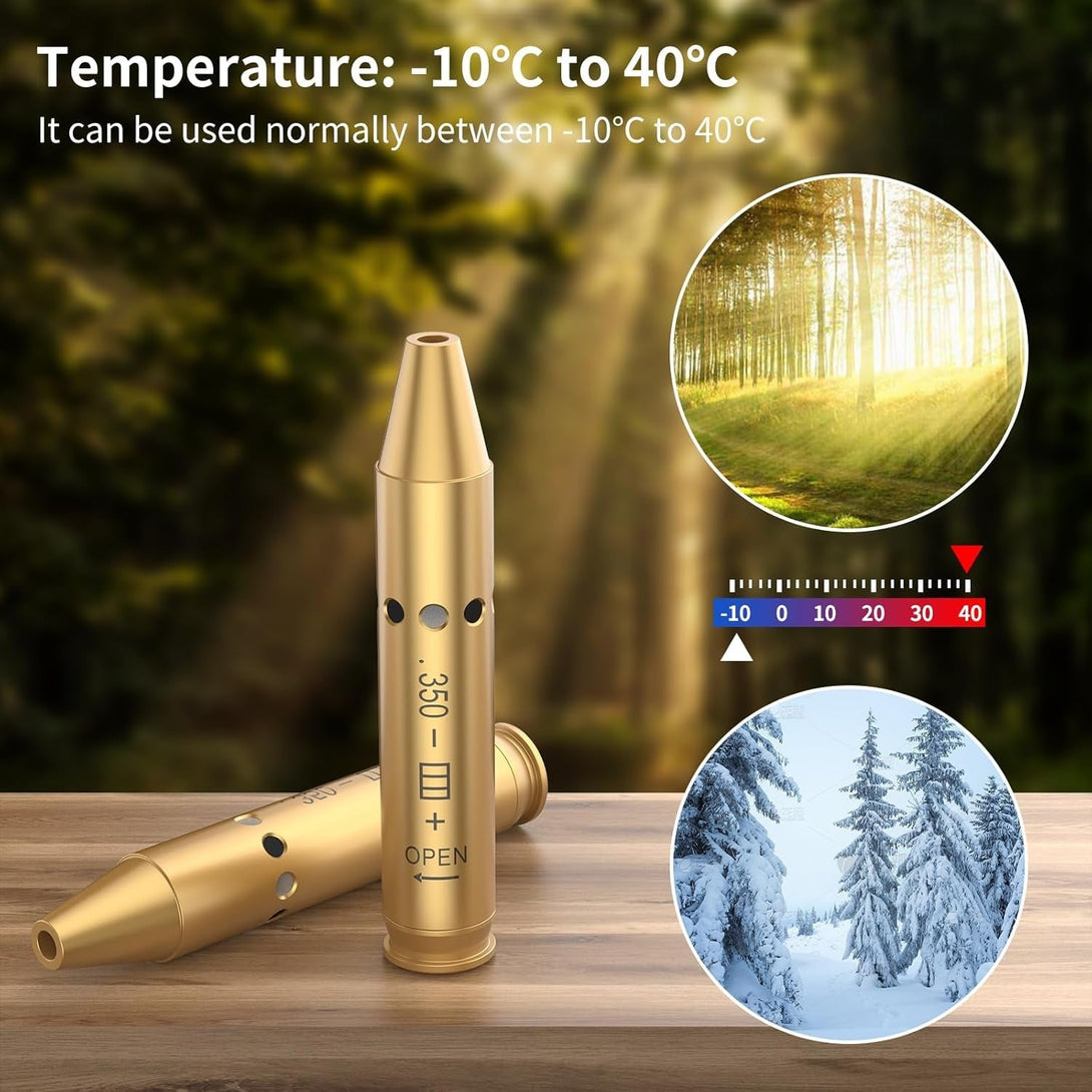 .350 Lgnd(9×43Mm) Bore Sight Laser Sight Red Dot Boresighter with Batteries