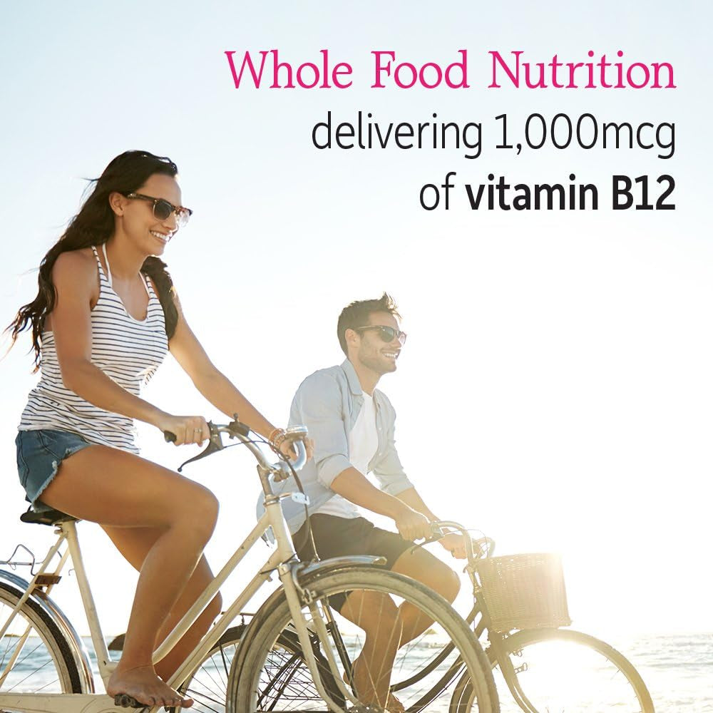 Garden of Life B12 - Vitamin Code Raw B-12 - 30 Capsules, 1,000Mcg Whole Food B12 Methylcobalamin for Energy, Vegan Methylcobalamin B12 Vitamin plus Probiotics & Enzymes, Gluten Free Supplements