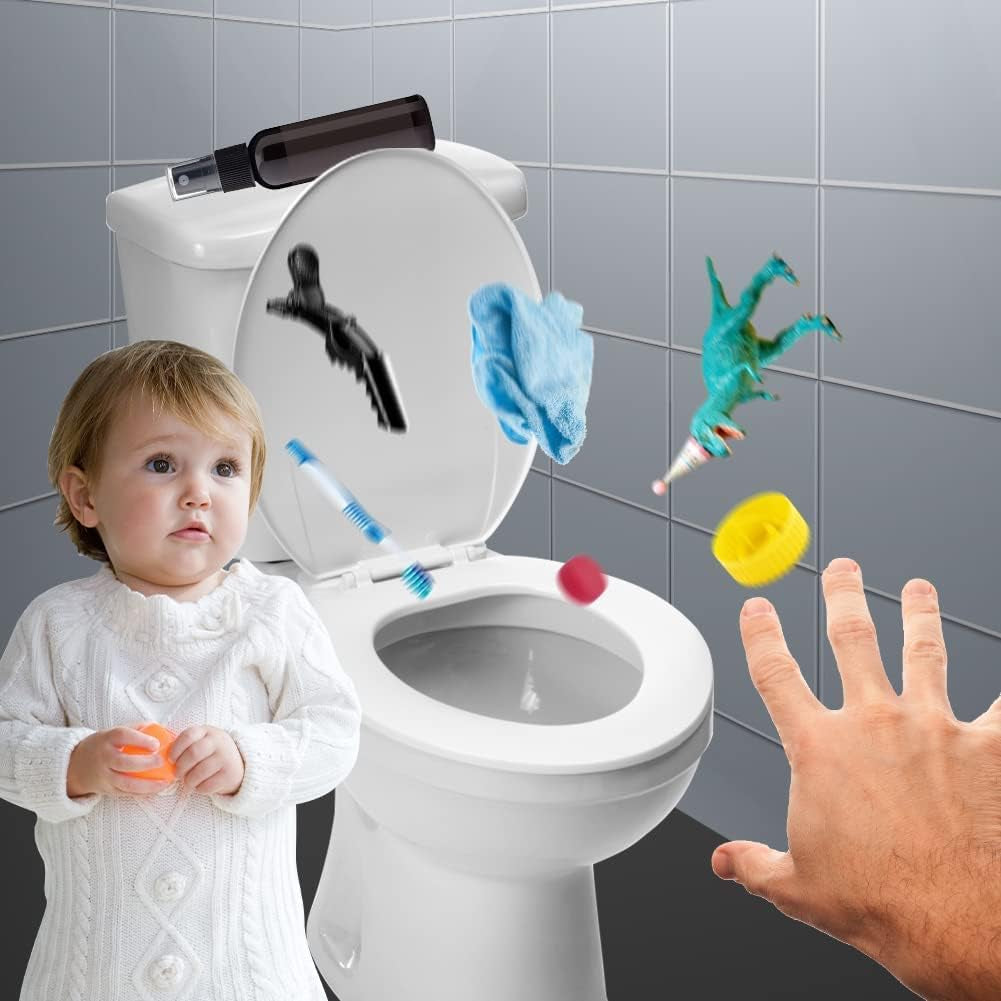 51 Inch Toilet Snake Drain Auger Cleaner Tool, Upgraded Grabber Unclogger Tool, Toilet Auger Grabber, Stainless Steel Telescoping Rod for Pick/Grab Objects Clogged in Toilet Pipes/Drain