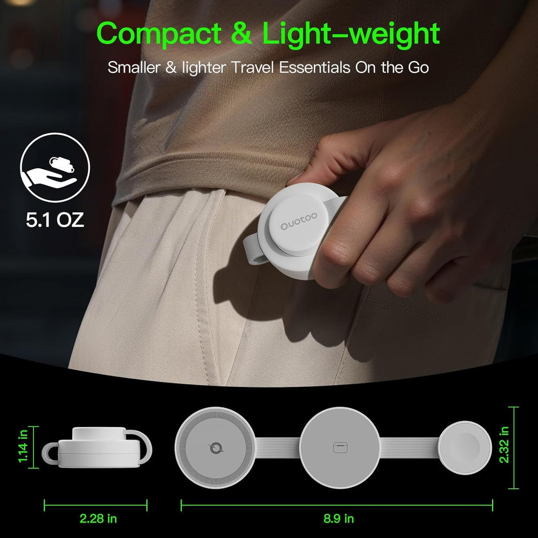 2025 Travel Magnetic Wireless Mag-Safe Maggo UFO 3 in 1 Charging Station for Apple Multiple Devices - Fast Charger Iphone 16 15 14 13 12 Pro Max Plus, Charging Pad for Apple Watch Air Pods (White)