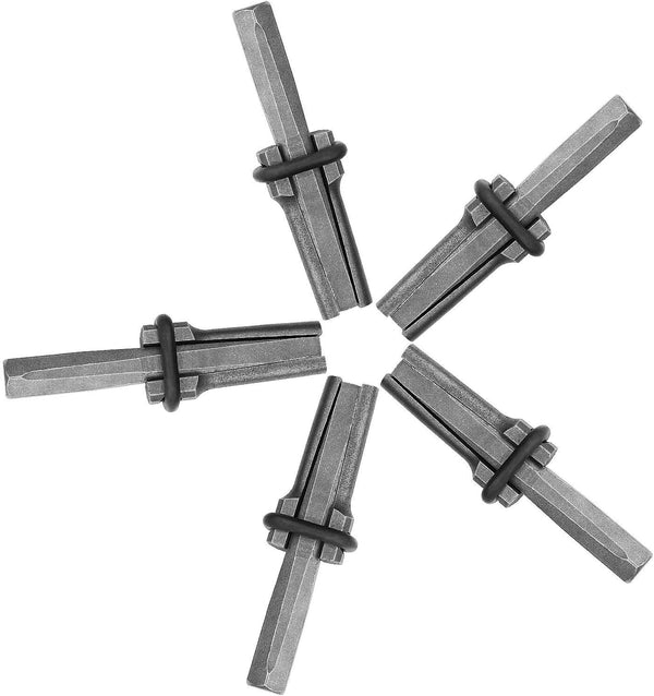5 Packs of Heavy Duty Wedge and Feather Shims, Abuff 3/4 Inch Plug Shim and Wedge Concrete Rock Stone Splitter Hand Tools