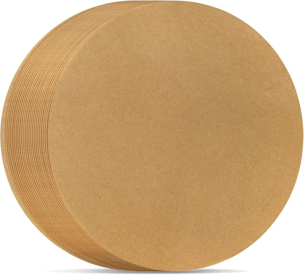 9 Inch Parchment Paper Rounds, 100PCS Unbleached round Parchment Paper 9 Inch for Baking, Precut Parchment Rounds for round Cake Pans 9 Inch,Round Baking Sheets,Springform Pan,Bamboo Steamer