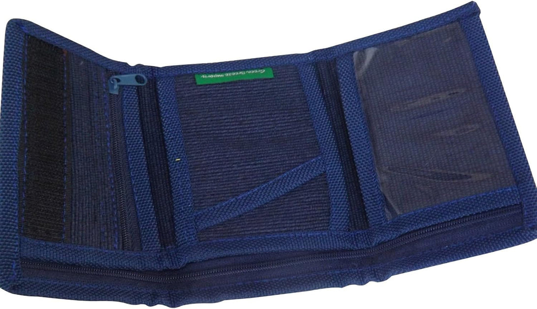 RFID Shielded Natural Abaca Fiber Large Wallet