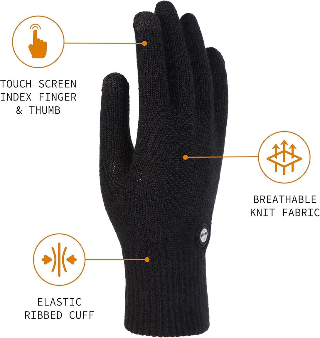Timberland Men'S Magic Glove with Touchscreen Technology