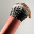 Real Techniques Expert Face Professional Foundation Makeup Brush for Even Streak Free Application, Dense Bristles For Buffing, Orange, 1 Count