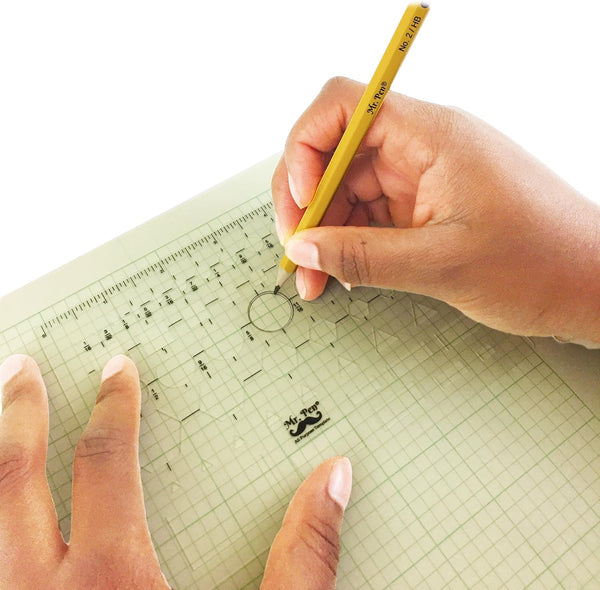 Mr. Pen French Curve and Template Ruler Set, 6 Pieces