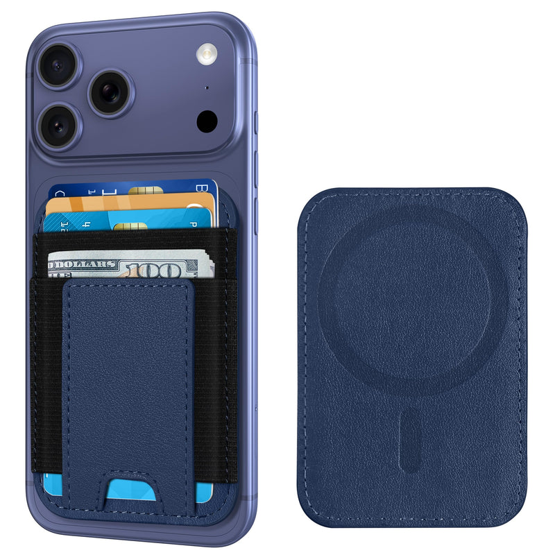 Upgraded for Magsafe Wallet, Strongest Magnetic Wallet, for Iphone Walle T Magsafe with 2 Card Slots, Magnetic Card Holder for Iphone