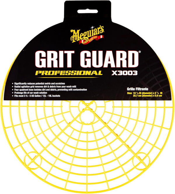 Meguiar'S Yellow Bucket, Car Wash Bucket for Water and Suds - 3.5 Gallon