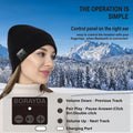 Bluetooth Beanie, HD Stereo, Built-In Mic, Men'S/Women'S Christmas Electronic Gifts