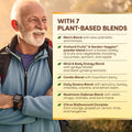 Nature's Way Alive! Men’s 50+ Daily Ultra Multivitamin, High Potency Formula, Supports Healthy Brain, Eyes & Heart*, with Methylated B12,