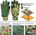 Thorn Proof&Puncture Resistant Gardening Gloves with Grip,Garden Gloves for Women, Leather Work Gloves,Gifts