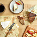 Bee'S Wrap Beeswax Wraps for Food - Honeycomb 3 Pack (S, M, L) Made in USA Reusable & Organic Food Wraps, Sandwich Wrap & Bowl Covers -