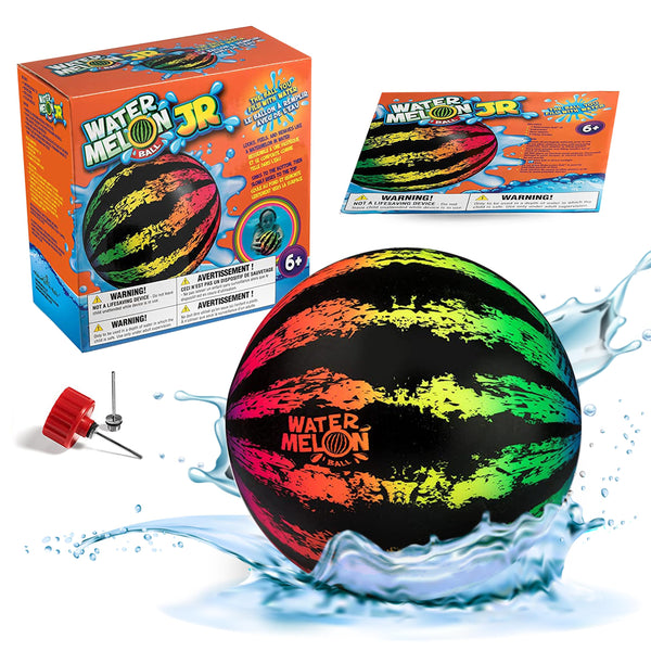 Watermelon Ball JR - Pool Toy for Underwater Games - Durable Ball for Pool Football, Basketball & Rugby - Perfect for Water Parties - Fun for