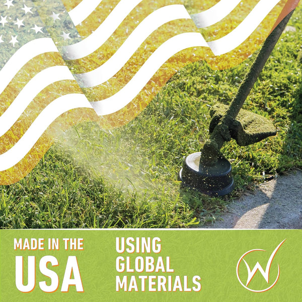 Weed Warrior Pulverizer Twist Universal Trimmer Line, 0.065" Diameter X 100', Red Core/Silver Tips