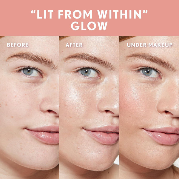 Covergirl Trublend Skin Enhancer, Opal Glow, Luminizer, Healthy-Looking Glow, Flexible Coverage, Clean & Vegan, Water-Based Formula, for All Skin