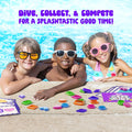 Dan&Darci Pool Gem Hunt Diving Game for Kids - Pools Toys for Kid Ages 6 7 8 9 10 11 12 Year Old - Water Games Swimming Dive Toy - Gifts for