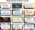 JBH Creations Share a Blessing Bible Verse Cards with Full Scripture - Pack of 48