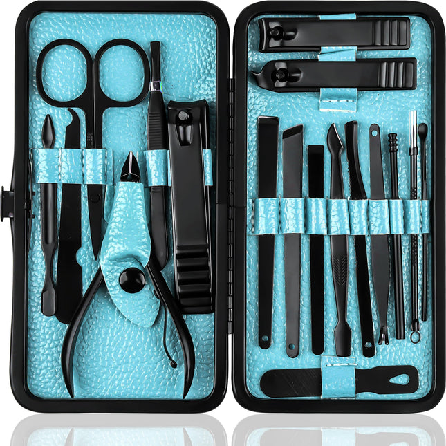Utopia Care - Manicure Kit for Women and Men, Manicure Set with Nail Clippers or Nail Kit Includes Fingernail & Toenail 