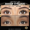 L'Oreal Paris Voluminous Panorama Mascara, Volumizing and Lengthening Mascara, Washable Longwear and Smudge Resistant Make Up, Blackest Black,