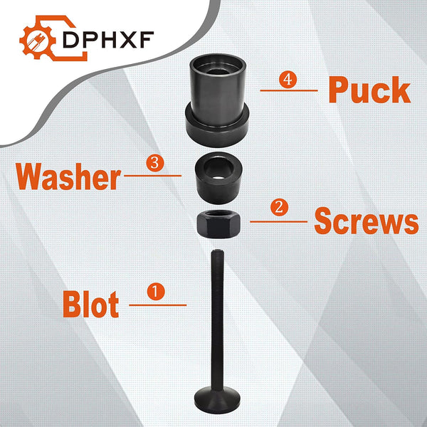 Inner Axle Side Seal Installation Tool Compatible with Dana 30/44/60 Axles Front Differentials.