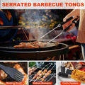 Grilljoy BBQ Accessories Grill Tools Set - 22PCS Stainless Steel Barbecue Grill Accessories for Outdoor Grill with Black Aluminum Case - Grilling