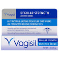 Vagisil Regular Strength Anti-Itch Feminine Cream for Women, Gynecologist Tested, Hypoallergenic, Fast-Acting and Long-Lasting Itch Relief,