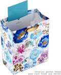 Hallmark 13" Large Gift Bags Assortment with Tissue Paper (Pack of 3: Floral, Chevron, Dots) for Birthdays, Mother'S Day, Baby Showers, Bridal