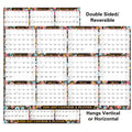 2025-2026 Dry Erase Calendar - JUL.2025 - JUN.2026, 2025-2026 Yearly Wall Calendar, 34.6" X 22.9", Dry Erase Wall Calendar with Thick Paper,