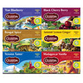 Celestial Seasonings Herbal Tea Variety Pack, Herbal Tea Set with Rooibos, Blueberry, Tension Tamer, Cherry Berry, Bengal Spice, and Lemon Ginger