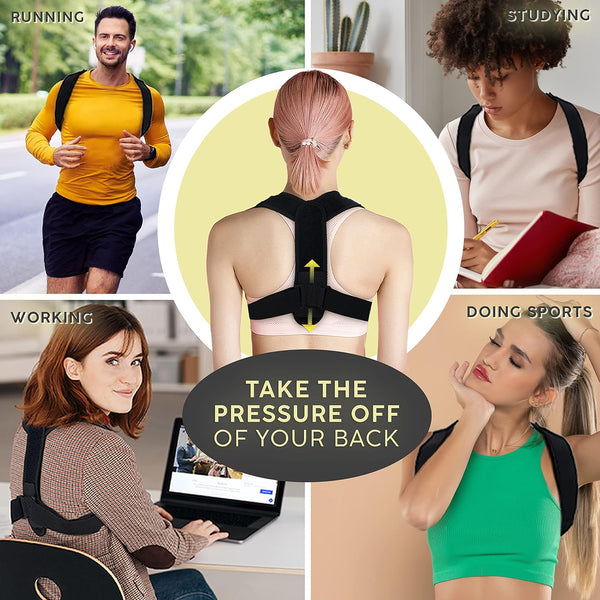 Cervical Neck Traction Device & Posture Corrector for Women and Men, FSA HSA Eligible Inflatable Neck Stretcher Brace for Decompression,