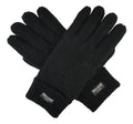 BRUCERIVER Men'S Pure Wool Knitted Gloves with Thinsulate Lining