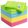 MR.SIGA Microfiber Cleaning Cloth,Pack of 12,Size:12.6" X 12.6