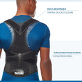 Back Brace Posture Corrector for Men and Women - Adjustable Posture Brace for Upper and Lower Back Pain Relief - Muscle Memory Support