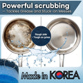 Multipurpose Dual Sided Triple Layer Dish Sponges Kitchen | Boil Safe Scratch Free Odor Resistant Extra Durable | Flexible and Durable Design for